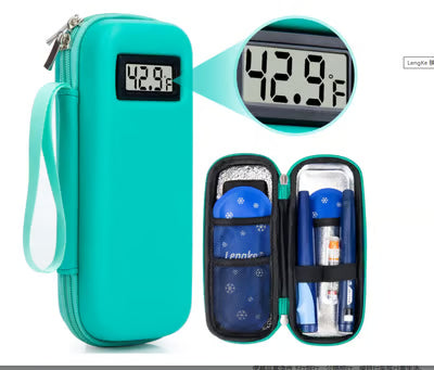 Insulin Cooler Travel Case with Temperature Display